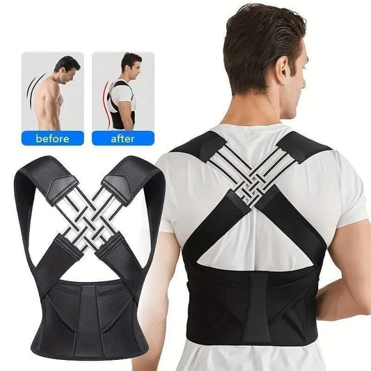 Adjustable Back Posture Corrector – Relieve Pain & Improve Posture Instantly